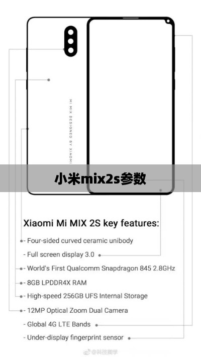 小米mix2s参数