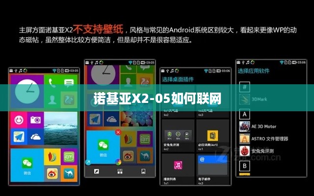 诺基亚X2-05如何联网