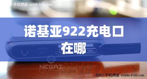诺基亚922充电口在哪