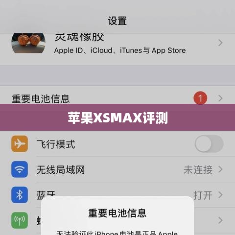 苹果XSMAX评测  第1张