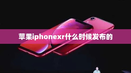 苹果iphonexr什么时候发布的  第1张