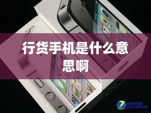 行货手机是什么意思啊