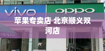 苹果专卖店 北京顺义双河店