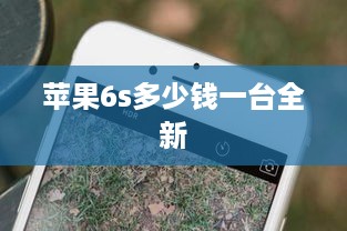 苹果6s多少钱一台全新