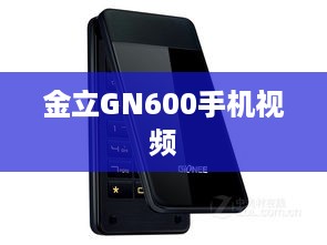 金立GN600手机视频  第1张