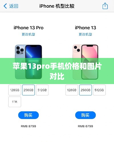 苹果13pro手机价格和图片对比  第1张