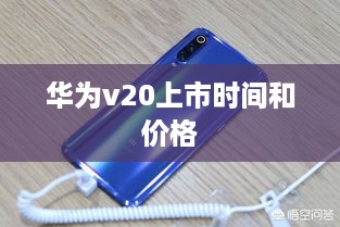 华为v20上市时间和价格  第1张