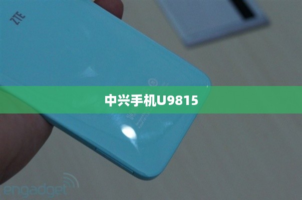 中兴手机U9815