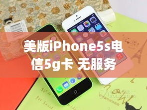 美版iPhone5s电信5g卡 无服务  第1张