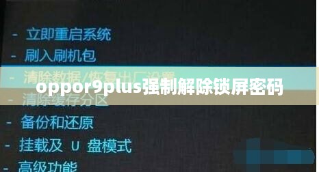 oppor9plus强制解除锁屏密码