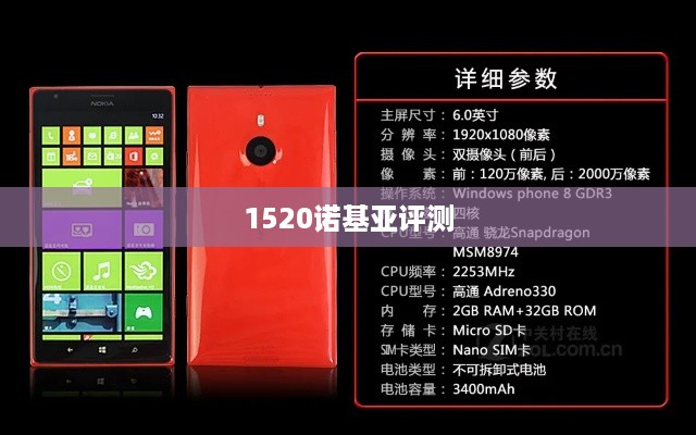 1520诺基亚评测