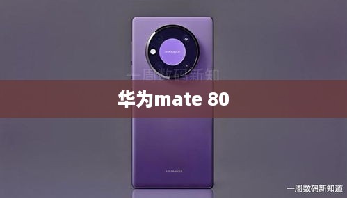 华为mate 80
