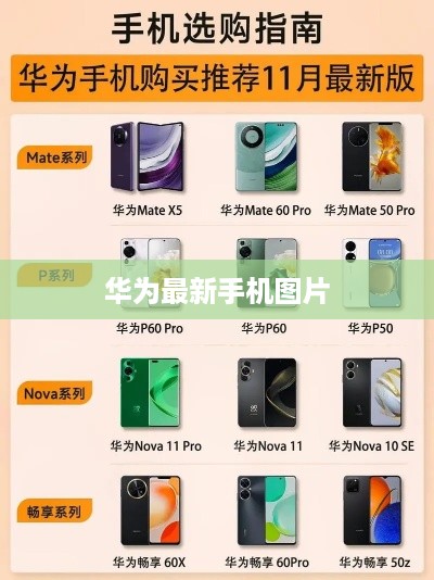 华为最新手机图片