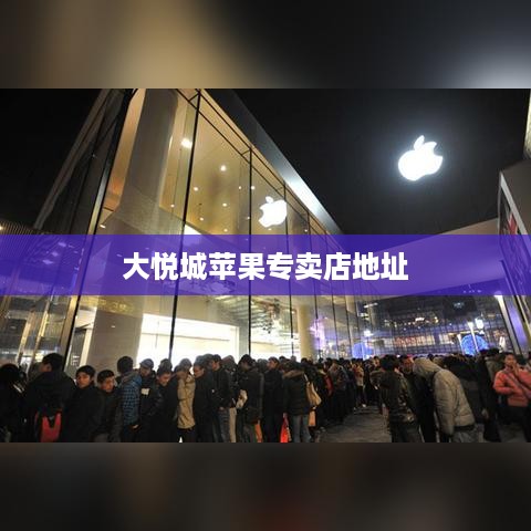大悦城苹果专卖店地址