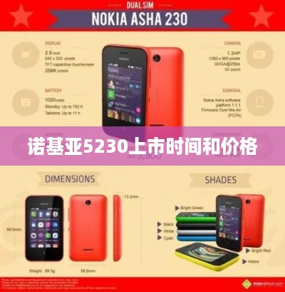 诺基亚5230上市时间和价格