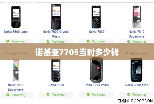 诺基亚7705当时多少钱  第1张