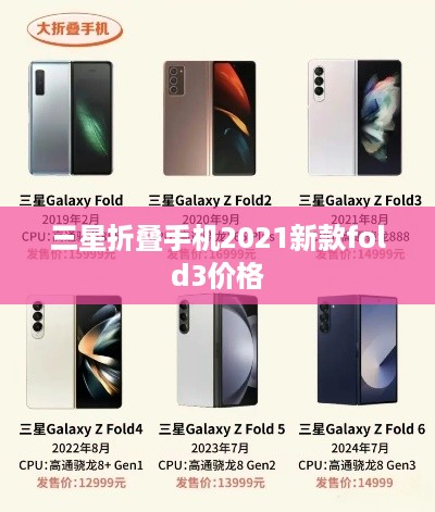 三星折叠手机2021新款fold3价格