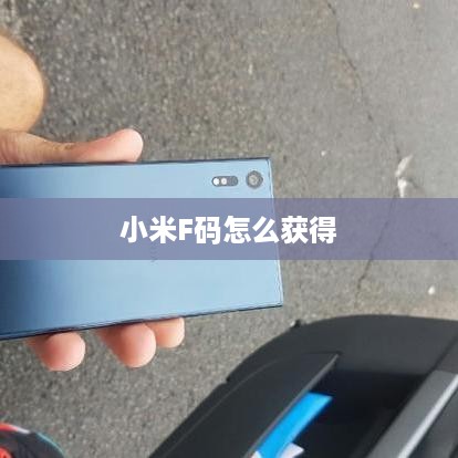 小米F码怎么获得