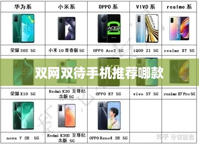 双网双待手机推荐哪款