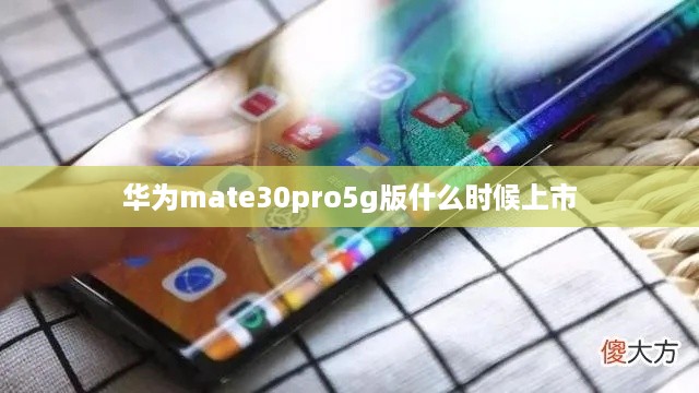 华为mate30pro5g版什么时候上市