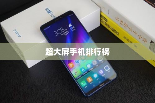 超大屏手机排行榜