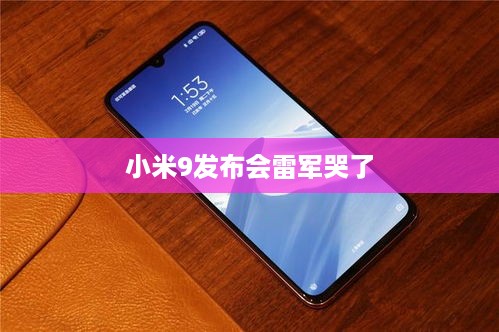 小米9发布会雷军哭了