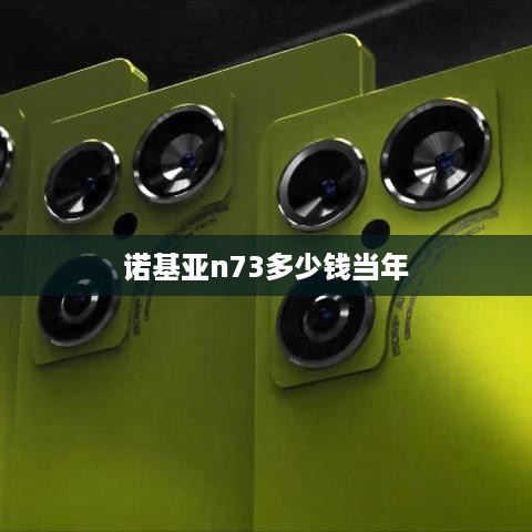 诺基亚n73多少钱当年