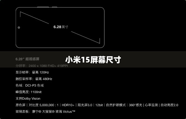 小米15屏幕尺寸