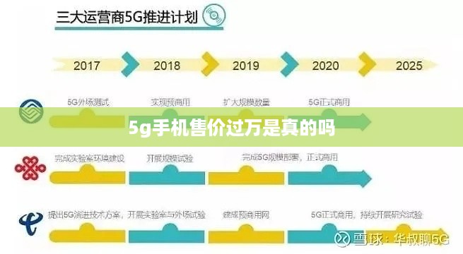 5g手机售价过万是真的吗