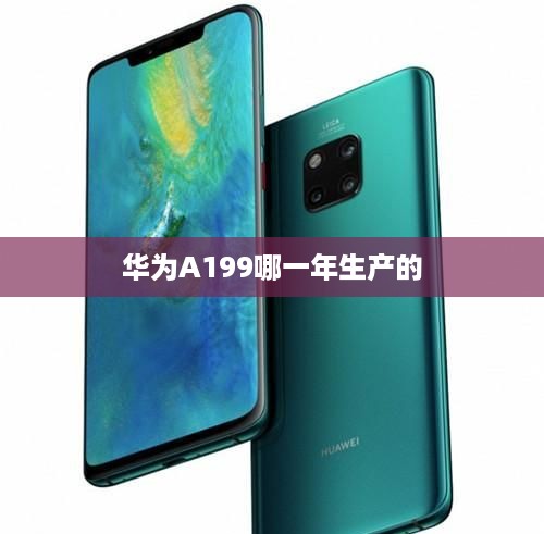 华为A199哪一年生产的