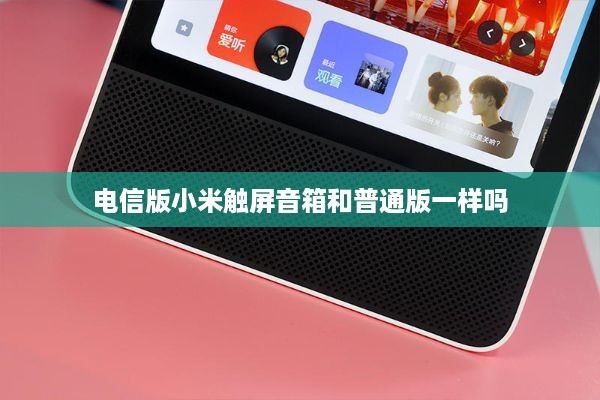 电信版小米触屏音箱和普通版一样吗