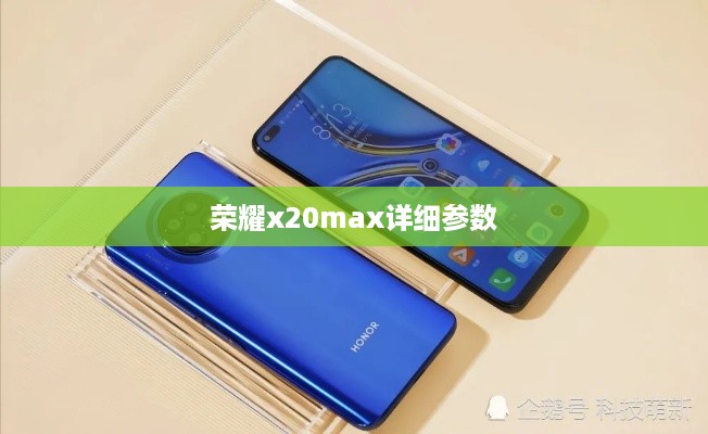 荣耀x20max详细参数