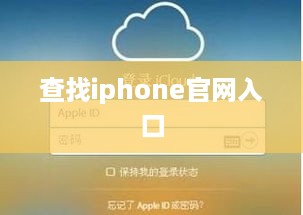 查找iphone官网入口