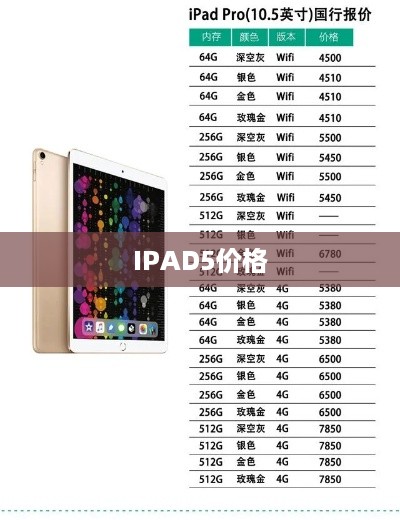 IPAD5价格  第1张