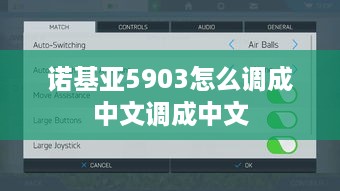 诺基亚5903怎么调成中文调成中文