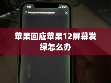 苹果回应苹果12屏幕发绿怎么办
