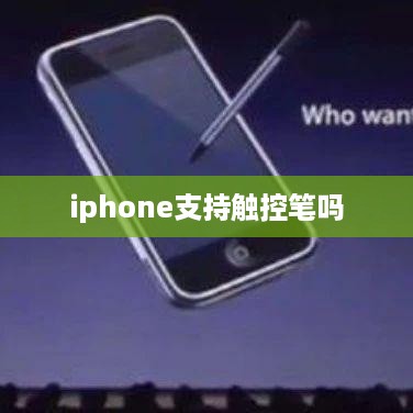 iphone支持触控笔吗