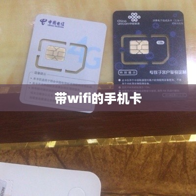 带wifi的手机卡
