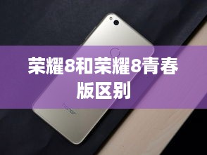 荣耀8和荣耀8青春版区别