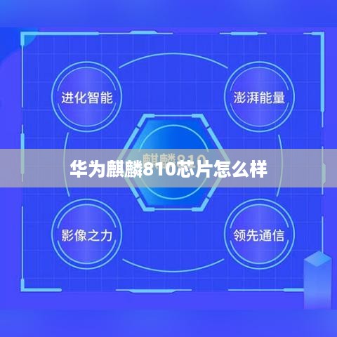 华为麒麟810芯片怎么样