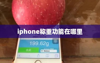iphone称重功能在哪里  第1张