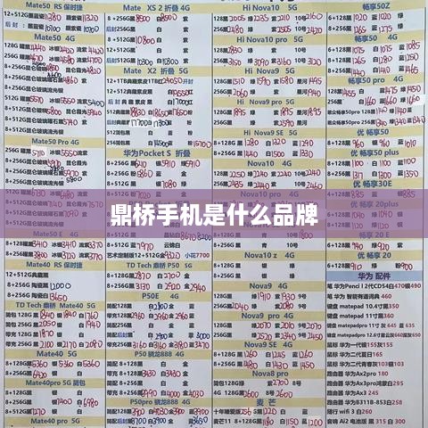 鼎桥手机是什么品牌