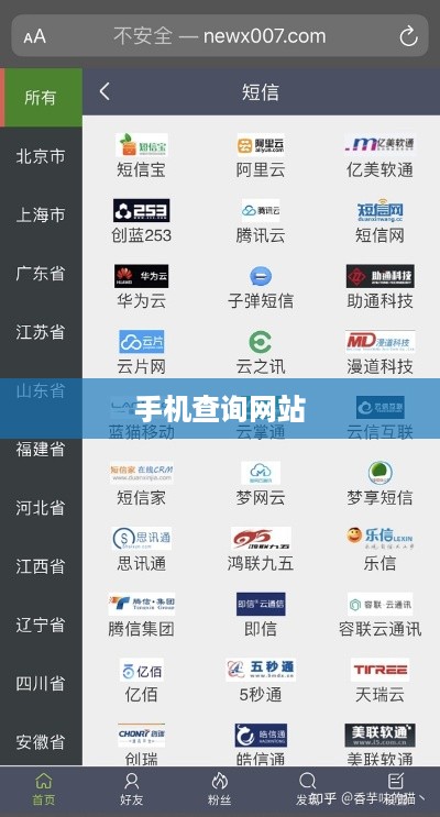 手机查询网站