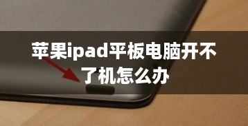 苹果ipad平板电脑开不了机怎么办