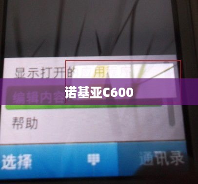 诺基亚C600