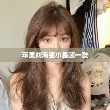 苹果刘海变小是哪一款