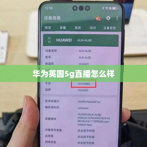 华为英国5g直播怎么样
