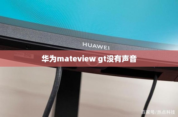 华为mateview gt没有声音