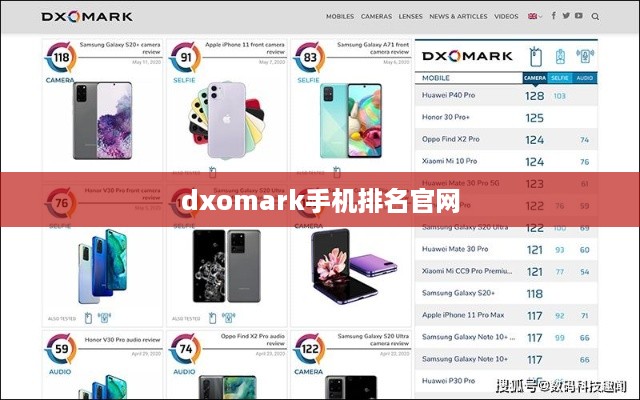 dxomark手机排名官网