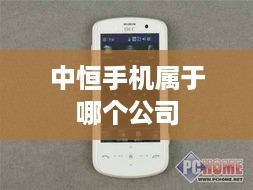 中恒手机属于哪个公司